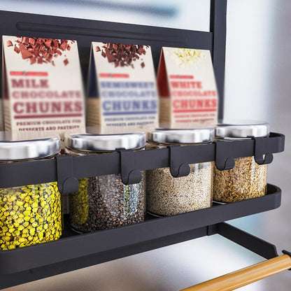Magnetic Fridge Organizer & Storage Rack
