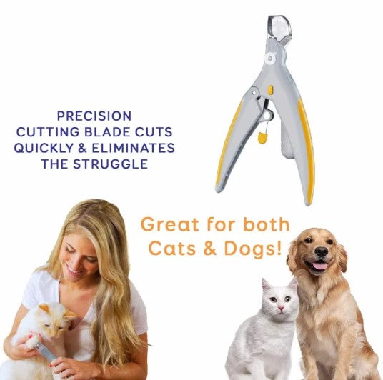 LED Pet Nail Trimmer with Safety Guard