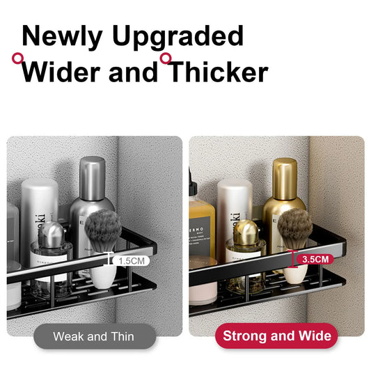 “No-Drill Shower Caddy – Wall Mounted Bathroom Organizer.”