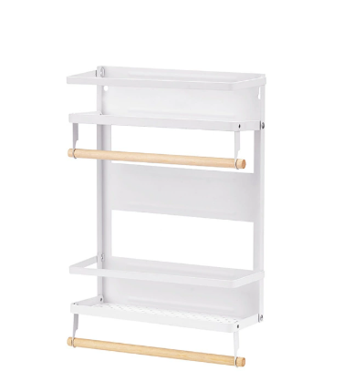 Magnetic Fridge Organizer & Storage Rack